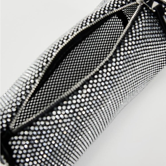 ZARA SHIMMERY DUFFEL BAG - Picture 5 of 7